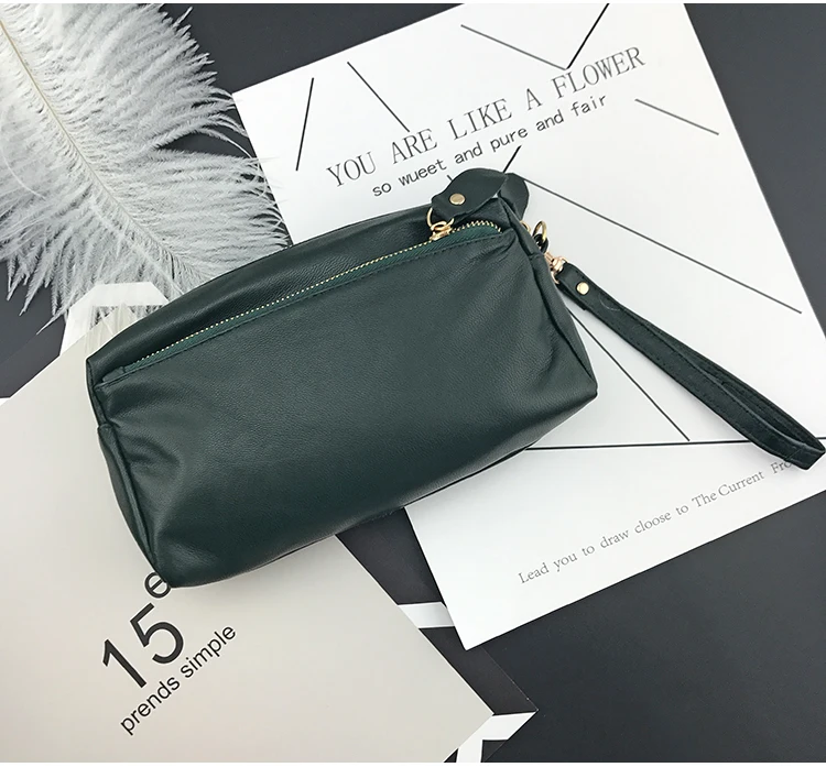 0720Green BELLO TUTTI, женские кошельки из натуральной кожи, сумочка на молнии, кошелек большой емкости для девушек-подростков, кошельки для телефона, держатель для карт, длинный кошелек - Цвет: 0720Green