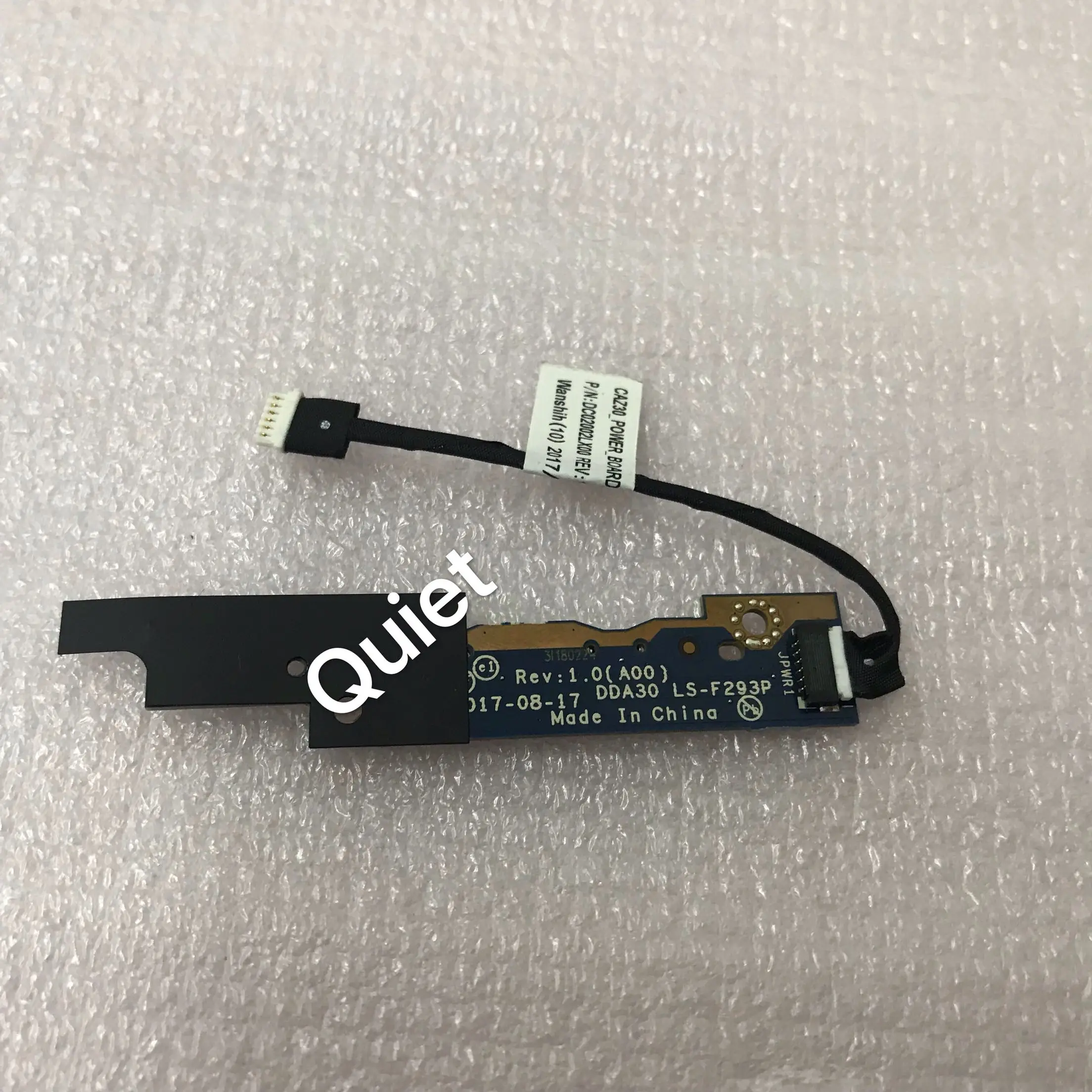 

Free Shipping For Dell For Latitude 5289 Power Button Volume Buttons Board with Cable -V30TJ 0V30TJ cn-0V30TJ