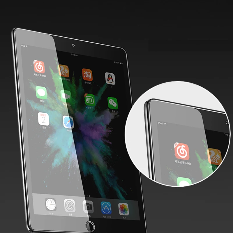 Закаленное стекло Rovtop 9H для Apple IPad Pro 9 7 10 5 4 3 2 Air 1 Mini Защитная пленка экрана |