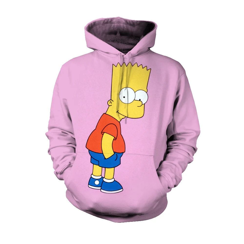 simpsons hoodies 13 Г. Mr. Q на заказ осень зима Симпсоны рисунок толстовки модный бренд черный Рисунок Симпсоны Толстовка мужская Толстовка - Цвет: simpsons hoodies 13