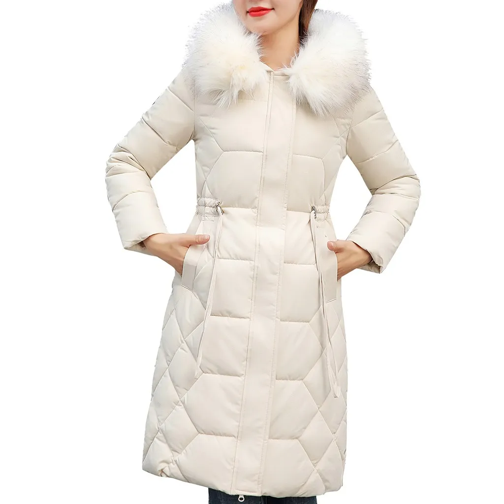 Женская хлопковая куртка SAGACE с длинным рукавом и капюшоном Новая зимняя верхняя