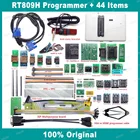 Программатор RT809H EMMC-Nand FLASH, оригинальный, Сверхбыстрый, универсальный, + 44 элемента с кабелями EMMC-Nand, высокое качество