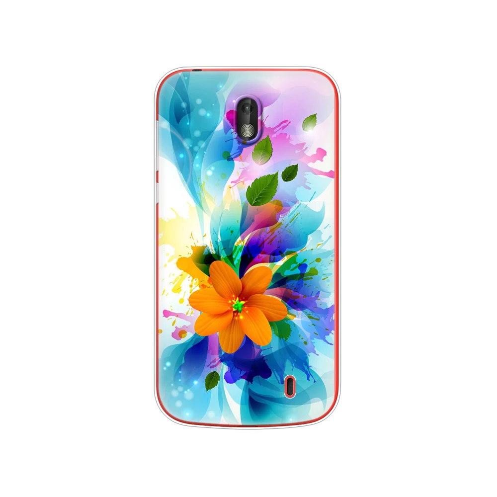 Чехол для Nokia 1 Plus мультяшный силиконовый мягкий | Мобильные телефоны и аксессуары