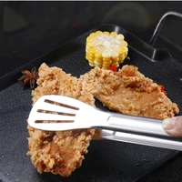 stainless steel clamp kitchen bbq bread utensil set barbecue tong fried steak shovel fried fish shovel clamp kitchen bread meat
