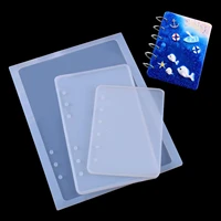note book cover resin mold tomorotec clear casting epoxy resin molds notebook cover a6 a5 a7 diy epoxy resin silicome mould