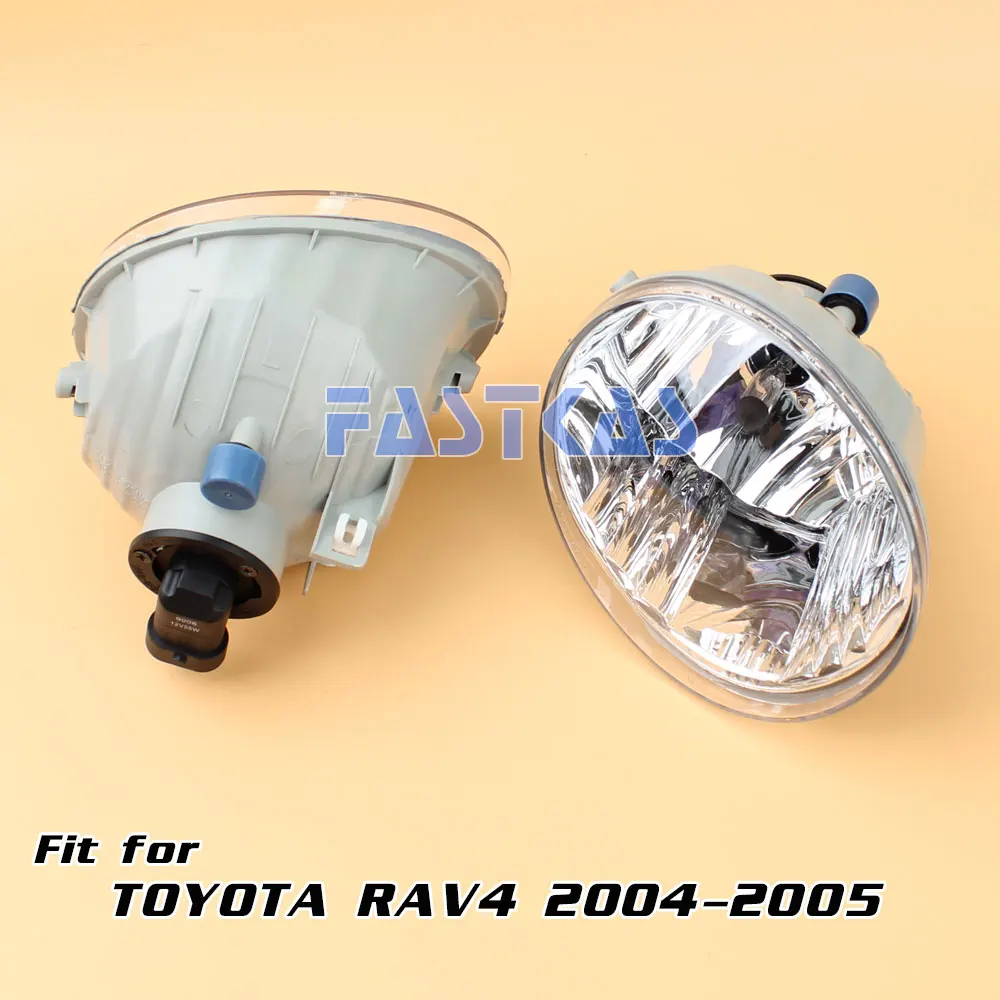Автомобильная противотуманная фара 12 В в сборе для Toyota RAV4 2004 2005 комплект передних