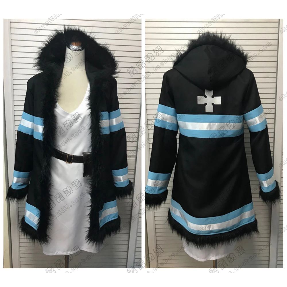 

Fire Force Enen no Shouboutai Third Generation Special Fire Force Company 5 Princess Hibana Outfit Anime Cosplay Costume