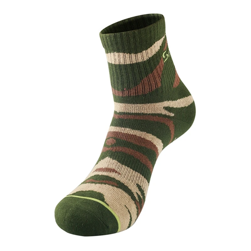 Мужские дышащие компрессионные камуфляжные носки для бега профессиональные