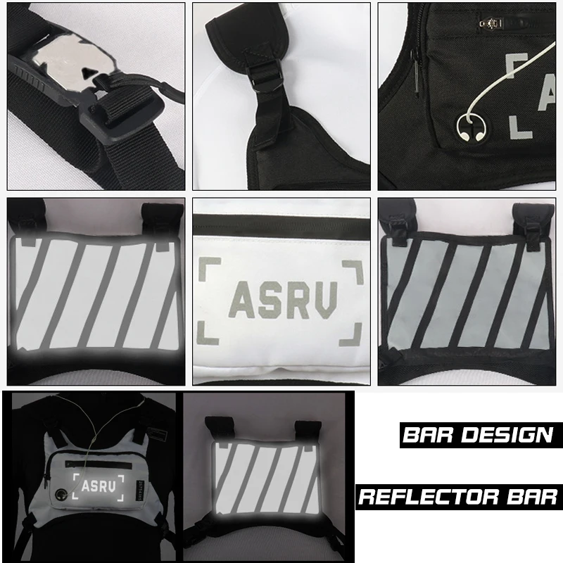 Съемная сумка для бега Спортивная нагрудная жилет портативный тактический