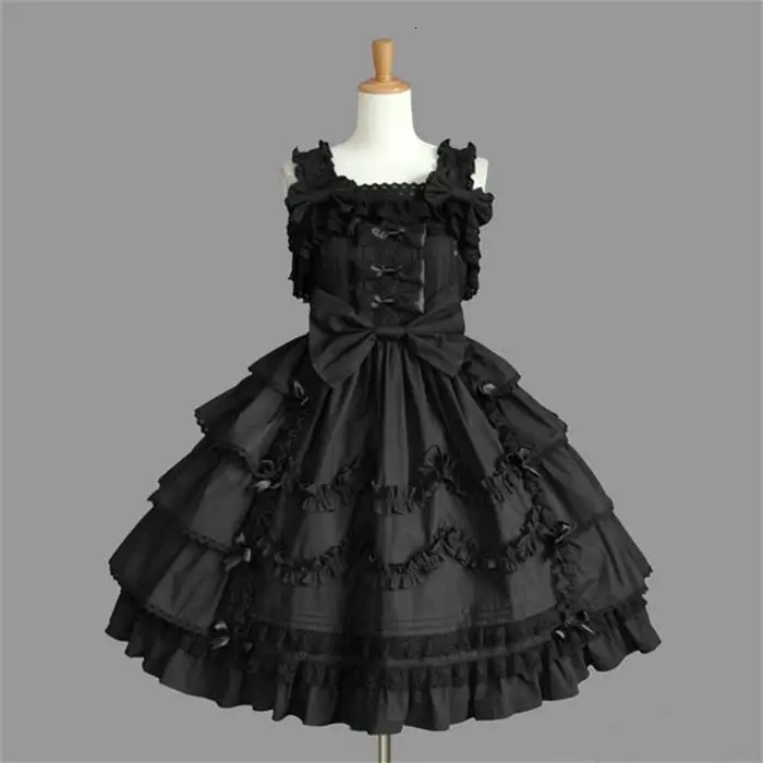 XS-3XL, Япония, горячее предложение, аниме, косплей, костюм горничной, милые девушки, темно-черный, розовый, Лолита, платье, юбка, Лолита, школа, тюль, Хэллоуин
