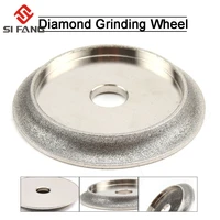 100mm diamond grinding wheel 45 degrees 4 inch electroplated grinder for hard alloy tungsten steel milling cutters etc