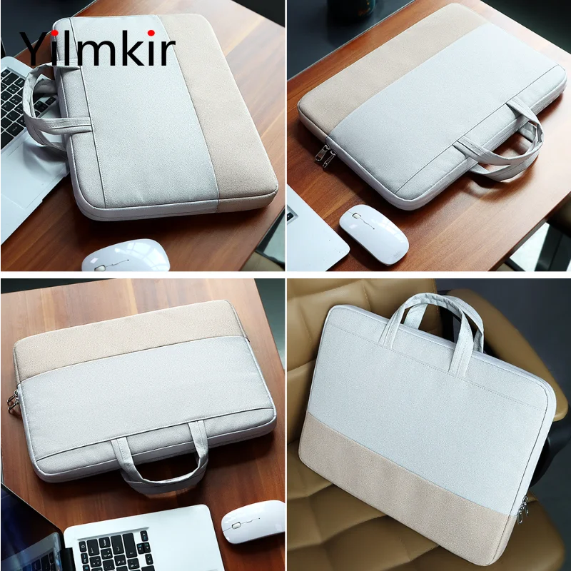 mens and womens briefcases are suitable for macbook air pro hp dell xiaomi lenovo laptop bag 11 13 14 15 6 inch computer case free global shipping