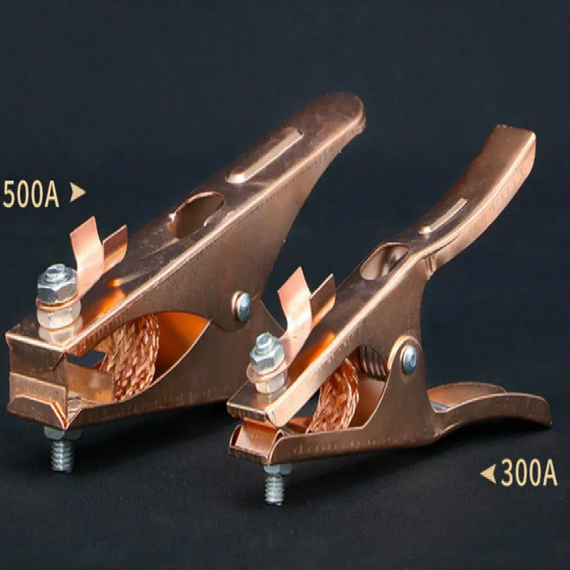 Заземляющий зажим 500a 300a из чистой меди для аргоновой газовой сварки устройство
