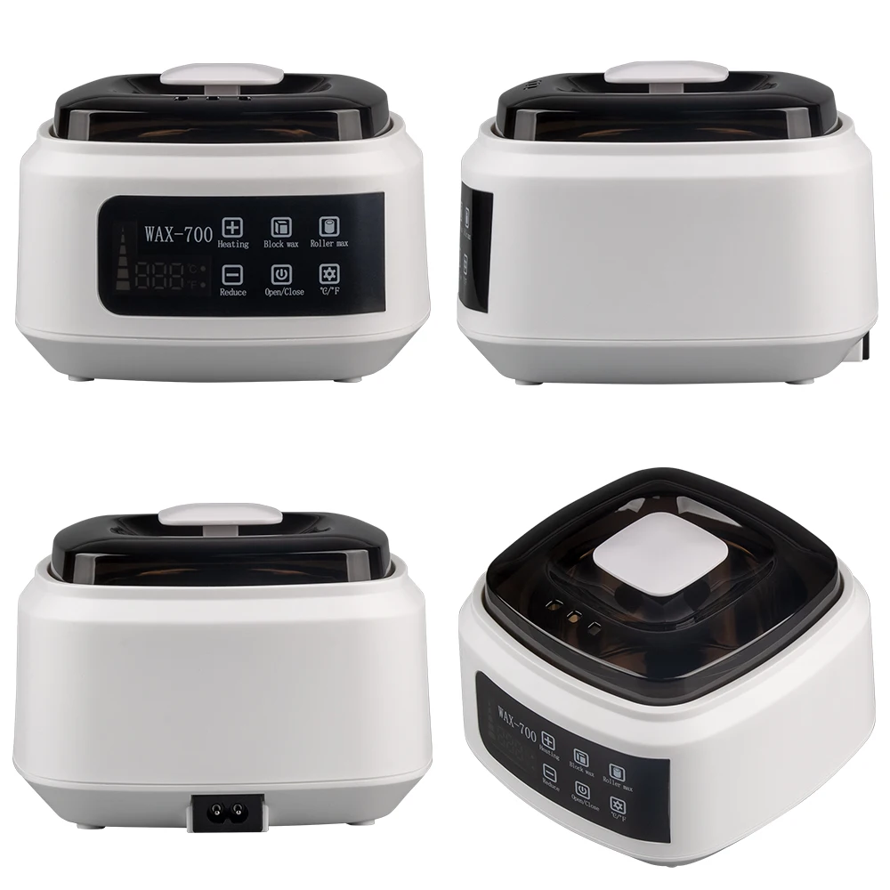 Аппарат для нагрева воска парафин 200 г без полосок 10 деревянных палочек | Красота