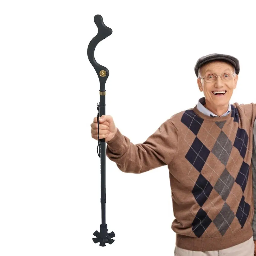 Треккинговый полюс костыли для старика телескопические альпеншток из