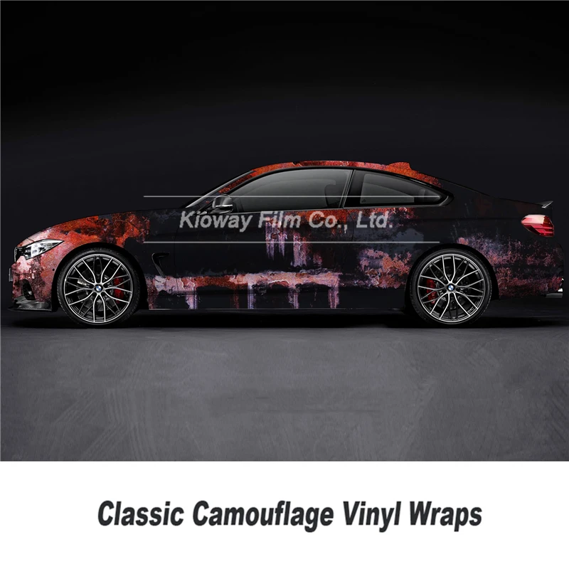 Виниловая пленка для автомобильной пленки Классическая виниловая с принтом