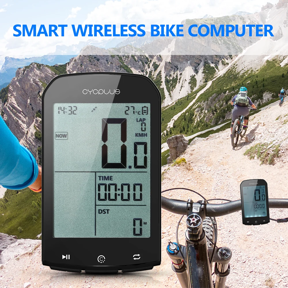 Велосипедный компьютер LIXADA ANT + GPS беспроводной Bluetooth секундомер