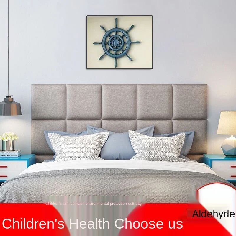 Высококлассная хит продаж шток для спальни изголовье кровати ткань подушки