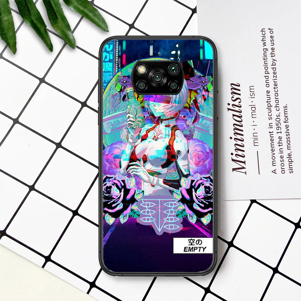

Anime Genesis Evangelion NGE EVA Phone Case For Xiaomi Mi Note 10 A3 9 MAX 3 A2 8 9 Lite Pro Ultra black Shell Trend Cell Tpu