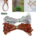 50 шт. цветочный горшок крюк клипса садовое растение вешалка висит стенд корзина цепи окна Коробки тарелки горшок вешалка крючок для сада