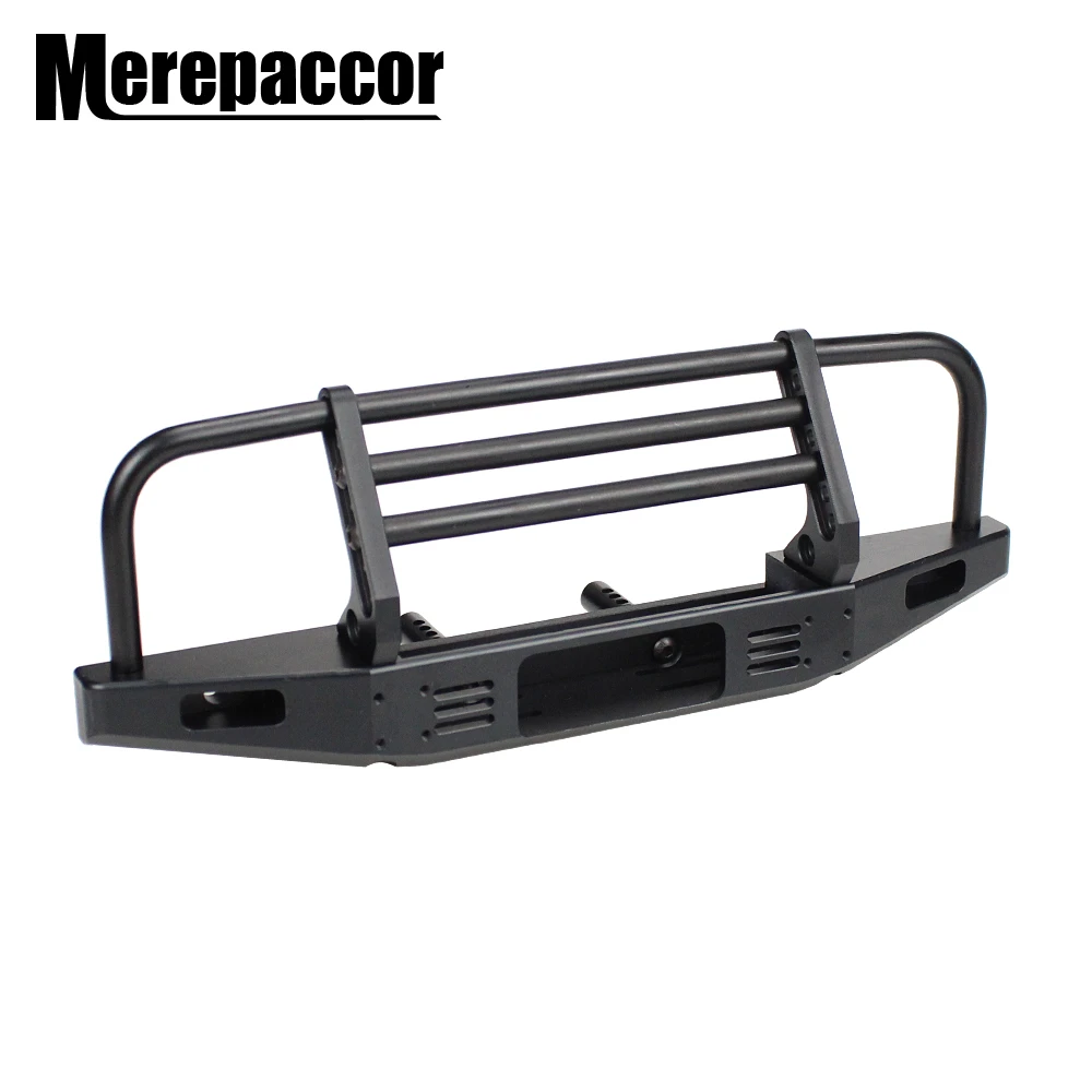 Передний металлический бампер MEREPACCOR регулируемый для гусеничного трактора 1/10 RC