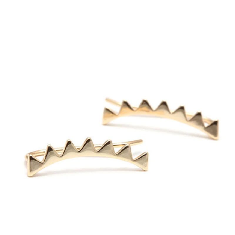 Женские и мужские серьги из серебра 925 пробы с маленькой