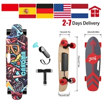 electric skateboard with remote 3 types choose brushless motor top speed adjustment max load up to 220 lbs adult teens and k