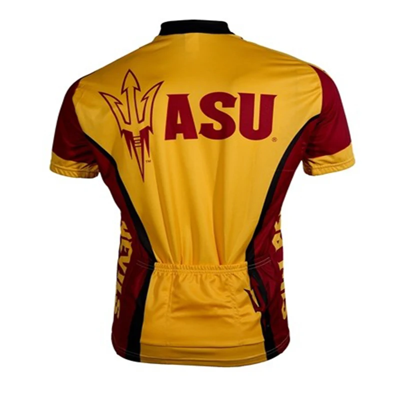 Джерси для велоспорта CUSROO ASU с короткими рукавами одежда на заказ уличная