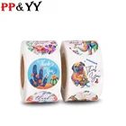 Спасибо за покупку наклеек s этикетки для печати Скрапбукинг для подарочной упаковки стикер для канцелярских товаров Animal Plant 100-500 шт