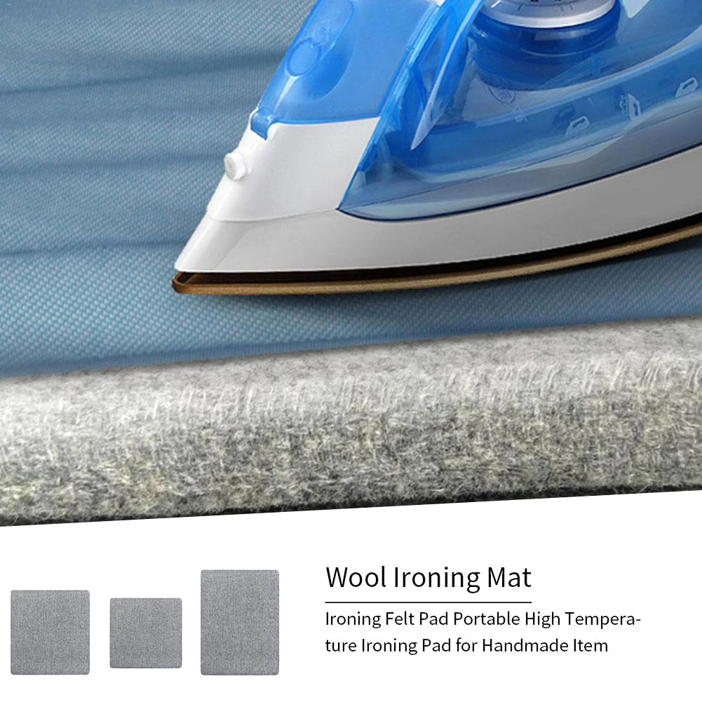 Wool Pressing Mat Ironing Pad High Temperature Board Felt Press for Home C44  Дом и