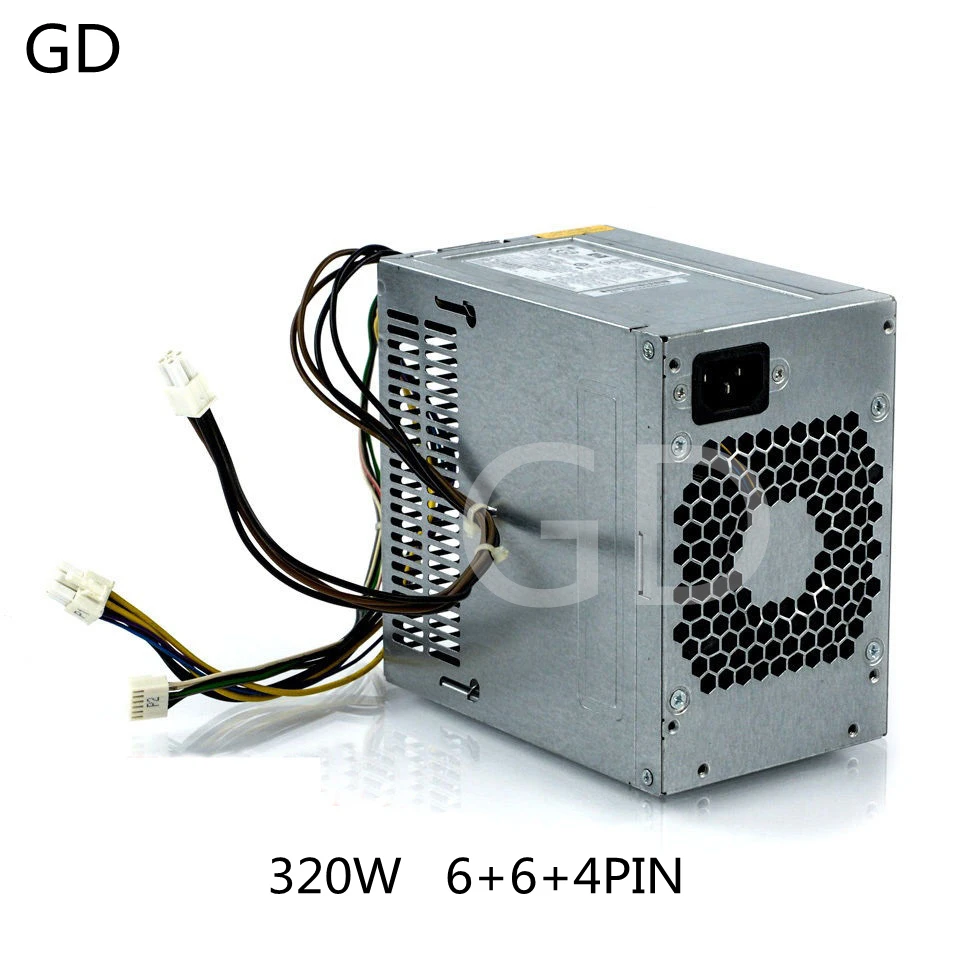 GD новый оригинальный для HP 6005 6000 6200 8000 8100 8200 6300 8300 320 Вт источник питания 6 + 4PIN 503377 001