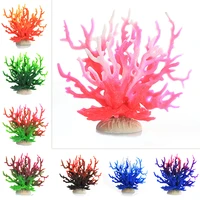 1pc 176 514 5cm lanscaping pvc reef rock ornaments colorful decoration artificial coral fish tank fish aquarium