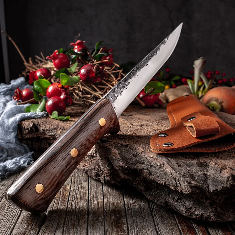 

Кованый нож для костей, кухонный нож из нержавеющей стали, нож для измельчения мяса, мясника, овощей, ножи шеф-повара для резки фруктов