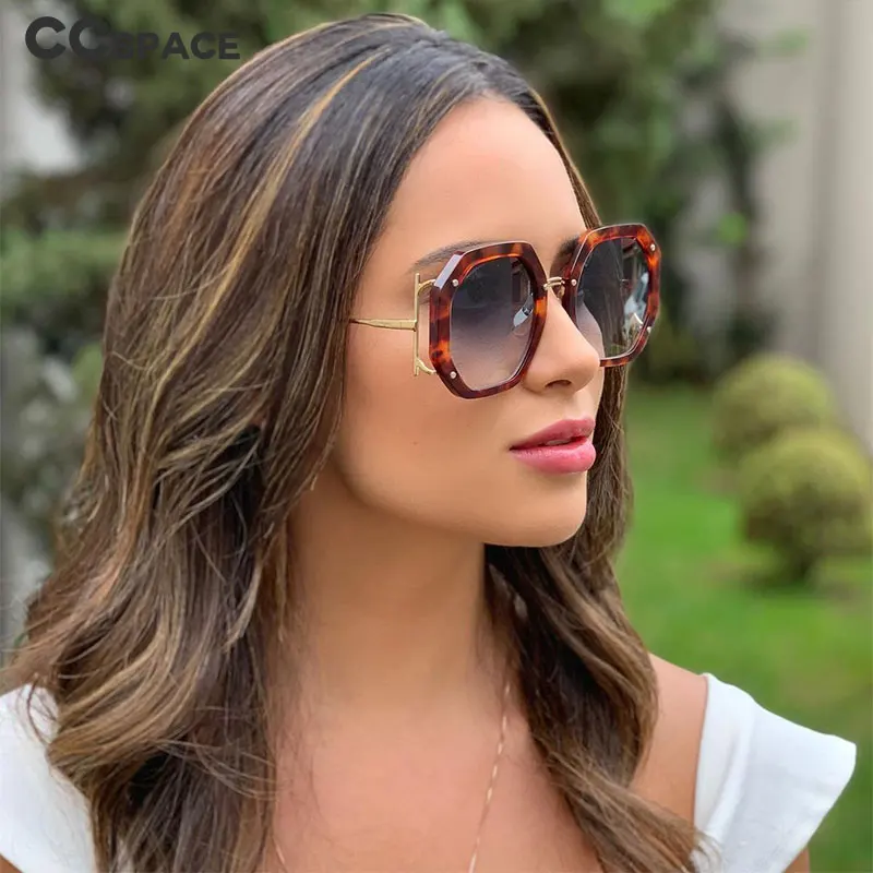 48154 новые брендовые дизайнерские квадратные роскошные солнцезащитные очки для