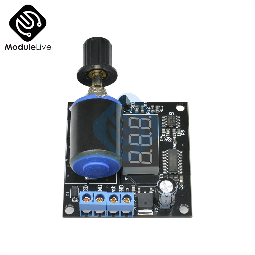 Цифровой генератор сигналов модуль Плата DC 12 В 24 В 4-20мА 3 цифры дисплей DIY Kit регулируемый ток точность частоты