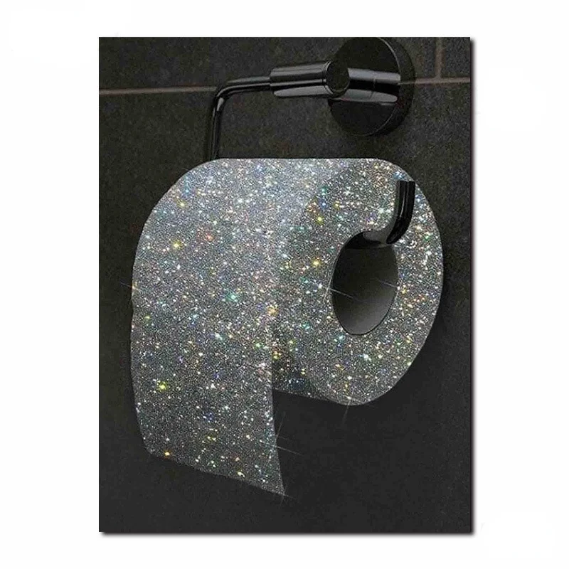 Картина на холсте настенная живопись рулон туалетной бумаги плакаты и принты для