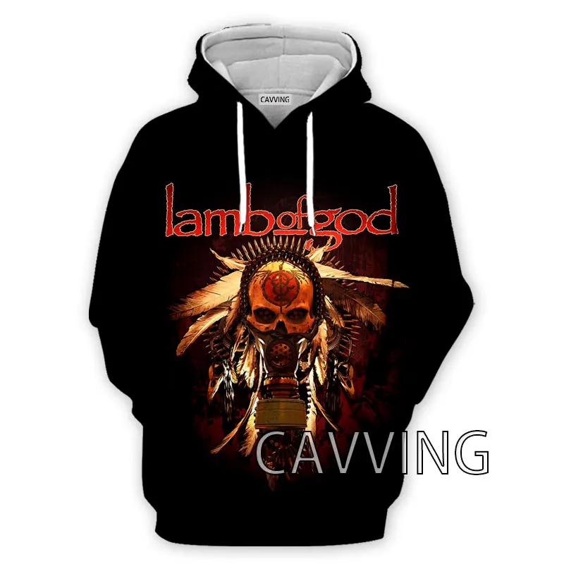 Толстовка с капюшоном для мужчин и женщин Модный свитшот 3D принтом барашка Бога