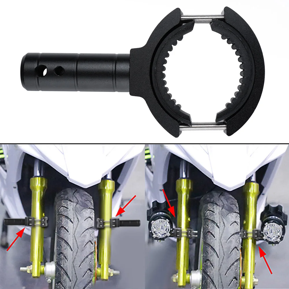 

Universal Motorcycle Headlight Mount Bracket Mount Stand Support Extension bracket Fixed Lamp Holder Motorcycle Accessories