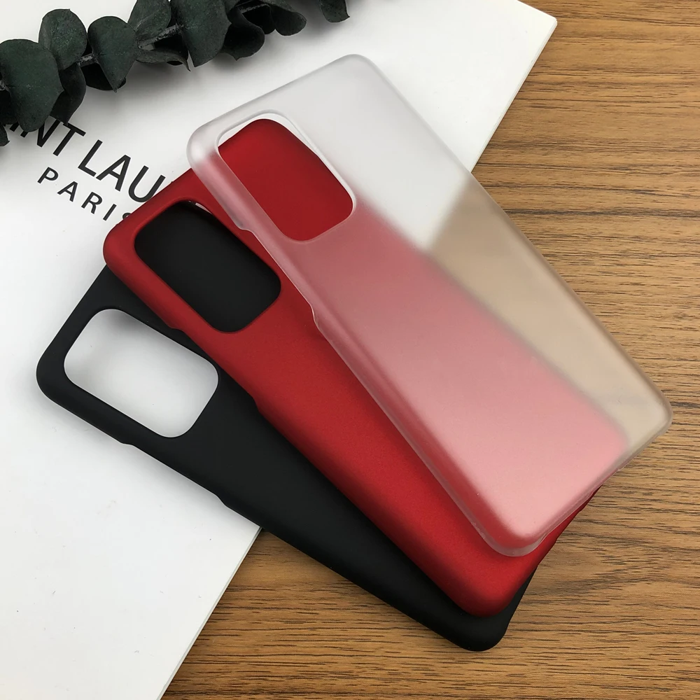 Simple Ultra-thin Matte Hard Phone Case For OnePlus 8 9 Pro 9RT 9R 8T Nord CE 2 N10 N200 5G Anti-fingerprint PC Back Case Cover