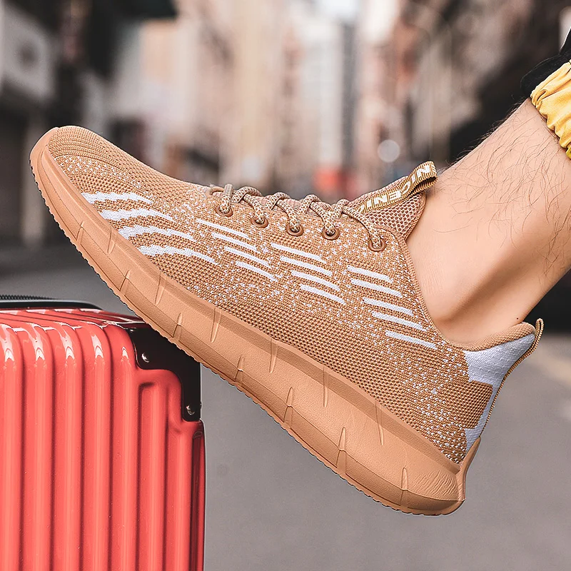 

Men's casual shoes fashion outdoor sport sneakers non-slip lace-up running shoes brand Zapatos walking jogging shoes Zapatillas