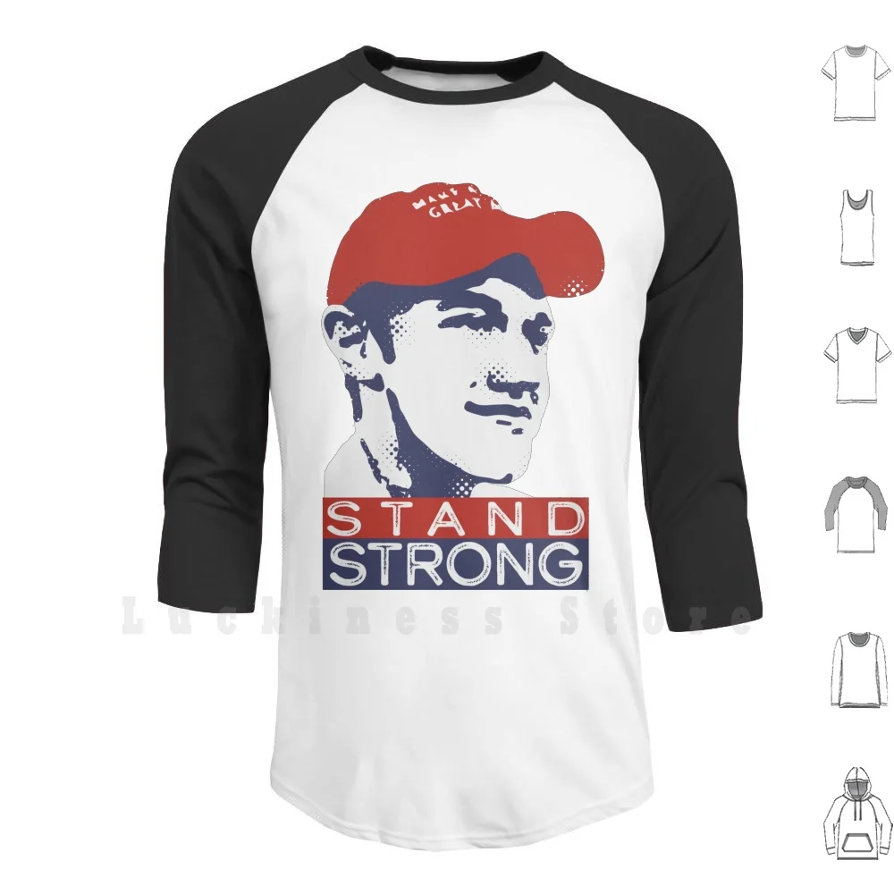 Smirk стенд сильная Цитата Maga Covington католический ребенок Дональд Трамп красная
