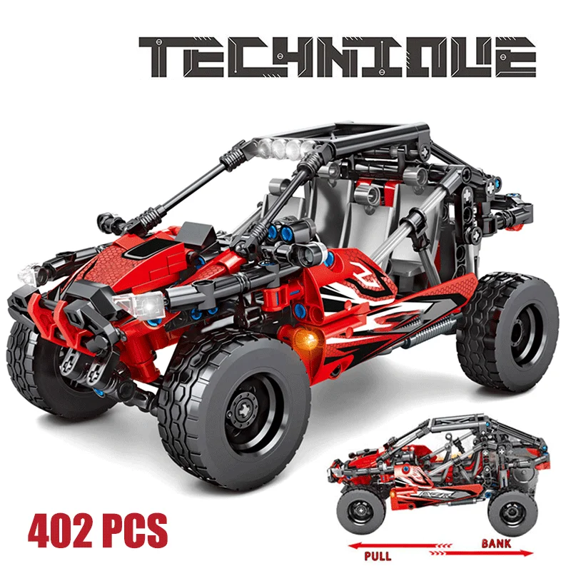 Городская Багги скоростная Гоночная машина блок 42101 творческие идеи экспертные