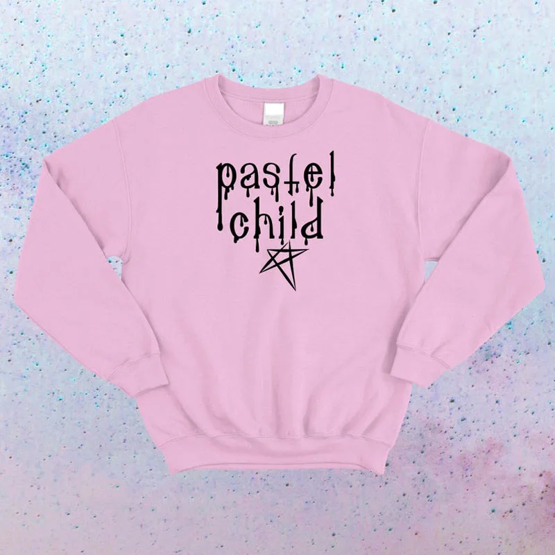 Женская толстовка ONSEME осенне зимняя свободная Пастельная детская Свитшот со