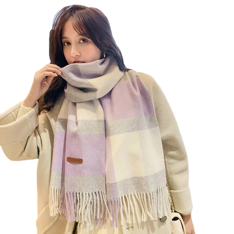 

Зимний шарф tessel, мягкие теплые шарфы из пашмины, Женская шаль, шарфы, шарфы, зимние женские шарфы