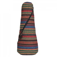 ukulele bag 21 23 inch universal bohemia style knitted 10mm cotton soft case gig portable shoulder backpack guitar bags