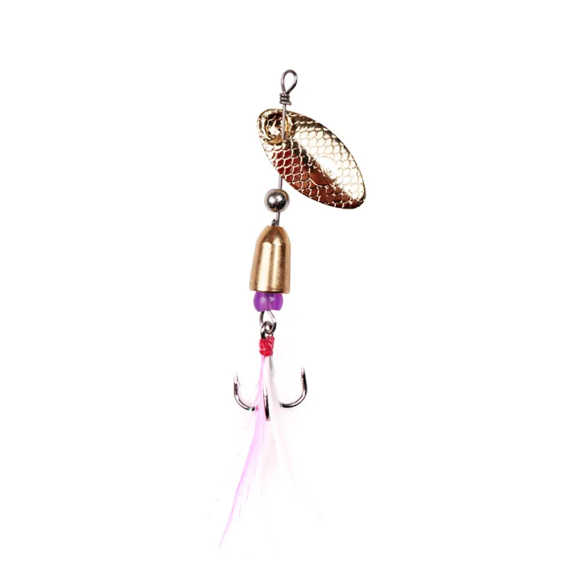 

Fishing lure 5.5g Compound spinner Spin long throw Spinner lure pike fish snakehead spoon spin baits Hard Bait Metal Bladed