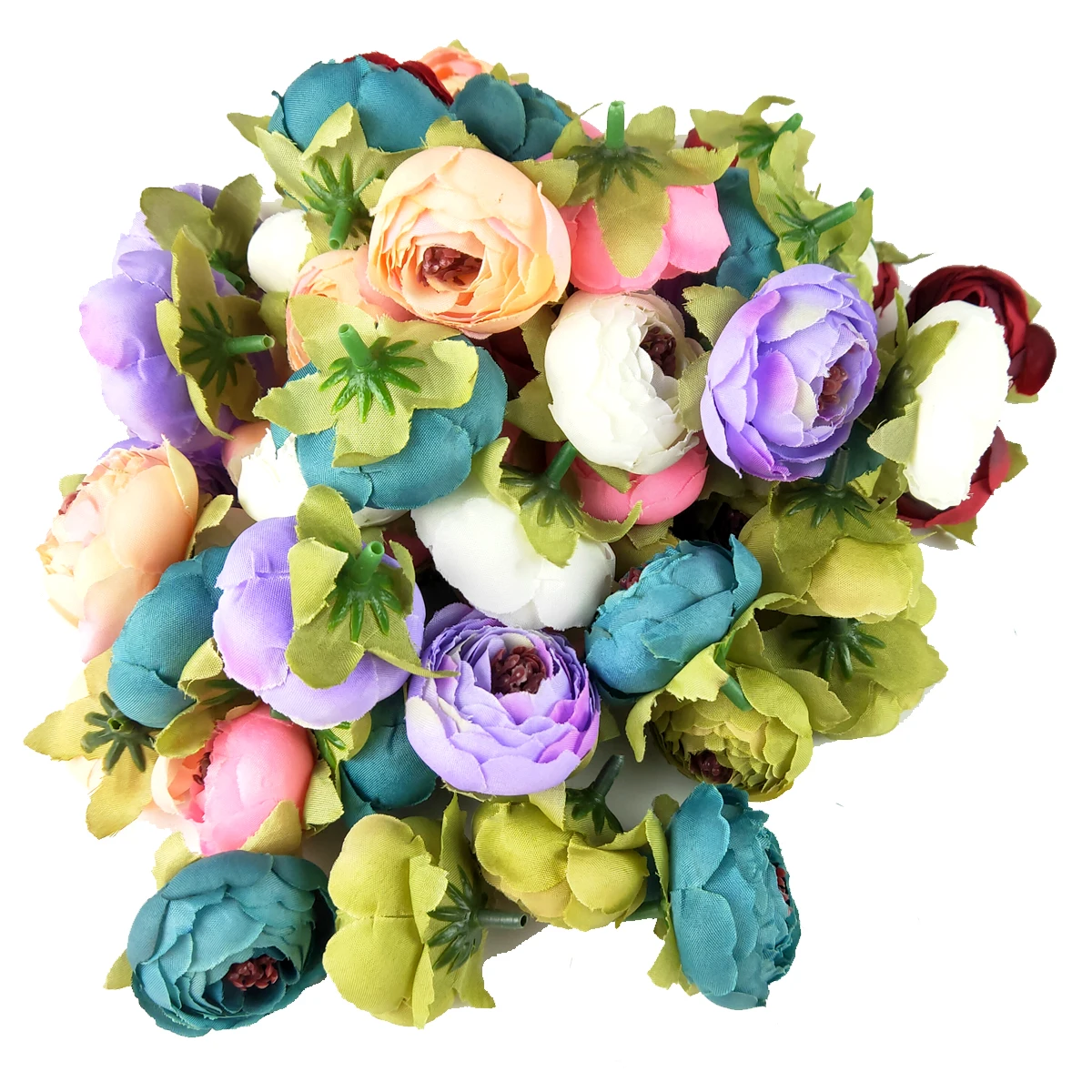

10Pcs Christmas Real Dried Camellia Bud Flowers For Diy Art Craft Making Jewellery Home Wedding Party Decorative New Year Gifts
