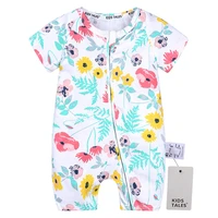 cotton baby short sleeve romper summer jumpsuit 2021baby one piece clothing newborn clothes infant baby girls boysjumpsuits