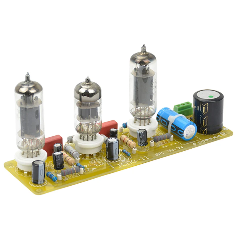 

6N1+6P1 Valve Stereo Amplifier Board Vacuum Tube Amplifiers Filament AC Power Supply + 3Pcs Tubes