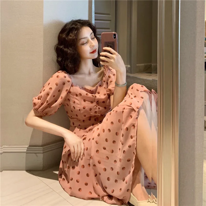 

Платья женские летние в Корейском стиле, 09 цветов, 2021